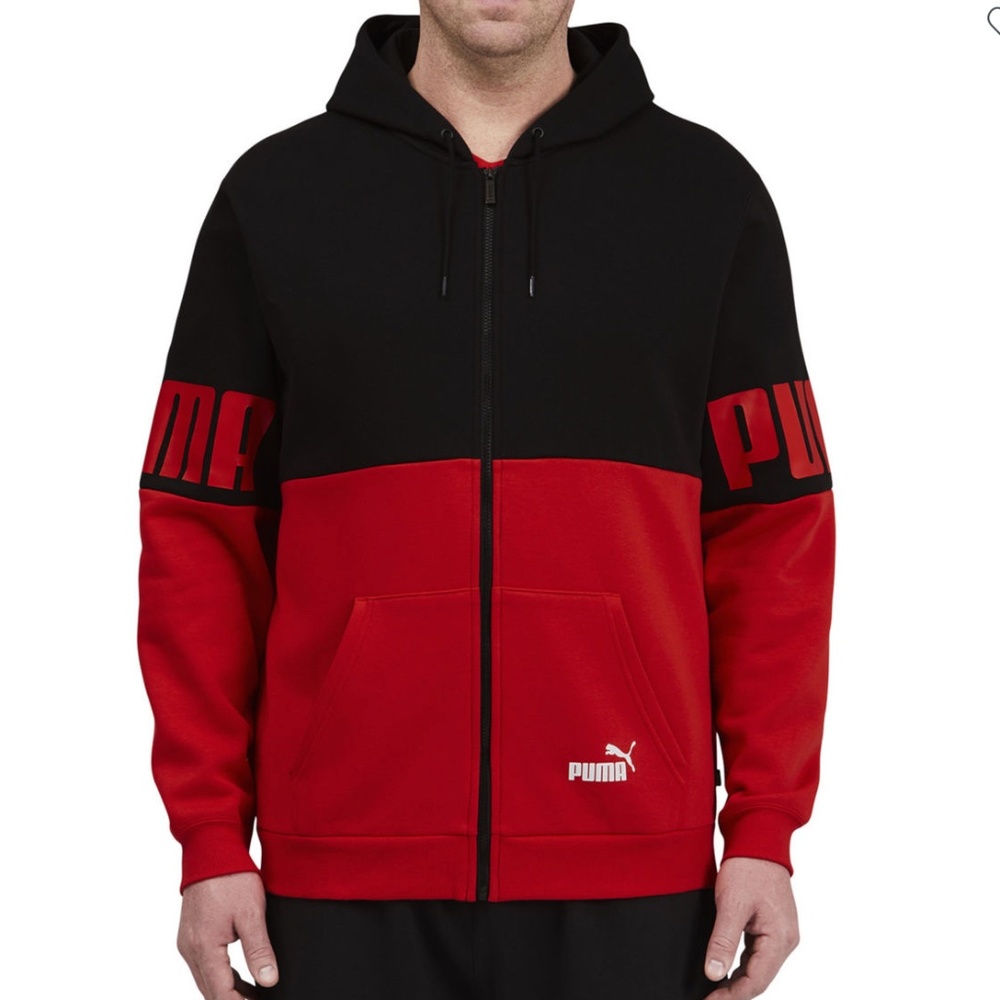 PUMA Long Sleeve Hoodie Zipper Sweatshirt "New"